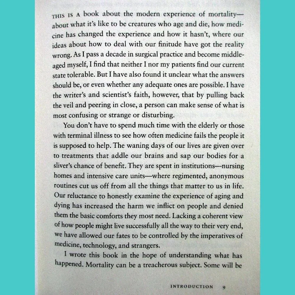 Book - Being Mortal: Medicine and What Matters in the End, by Atul Gawande - Picture 11 of 16